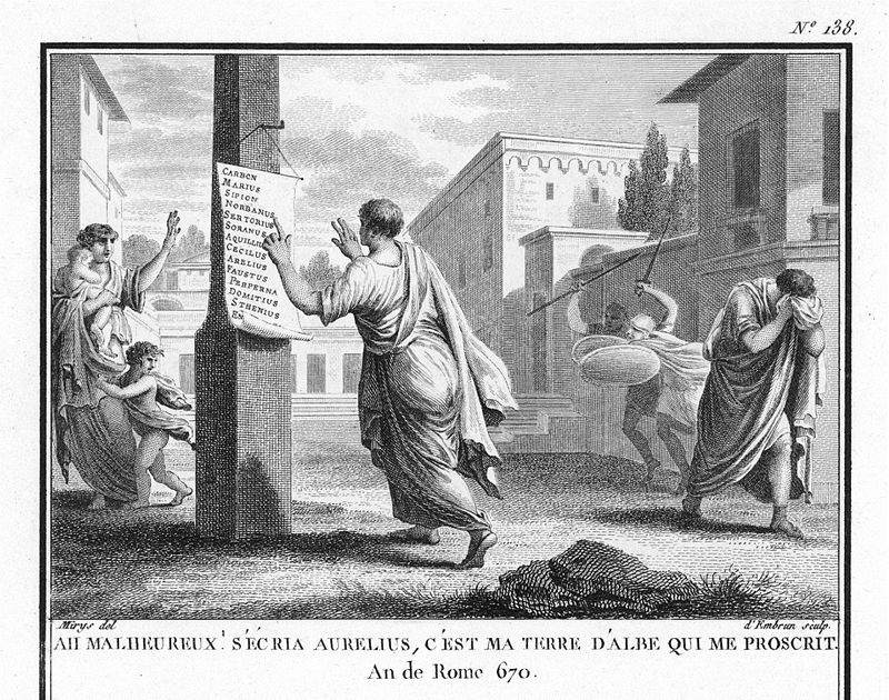 Sulla’s Proscriptions: Terror and Power in Ancient Rome
